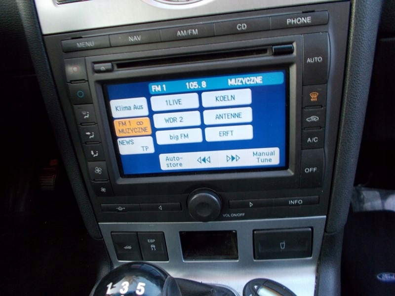 MONDEO MK3 LIFT RADIO NAWIGACJA NAVI PŁYTA KOMPLET