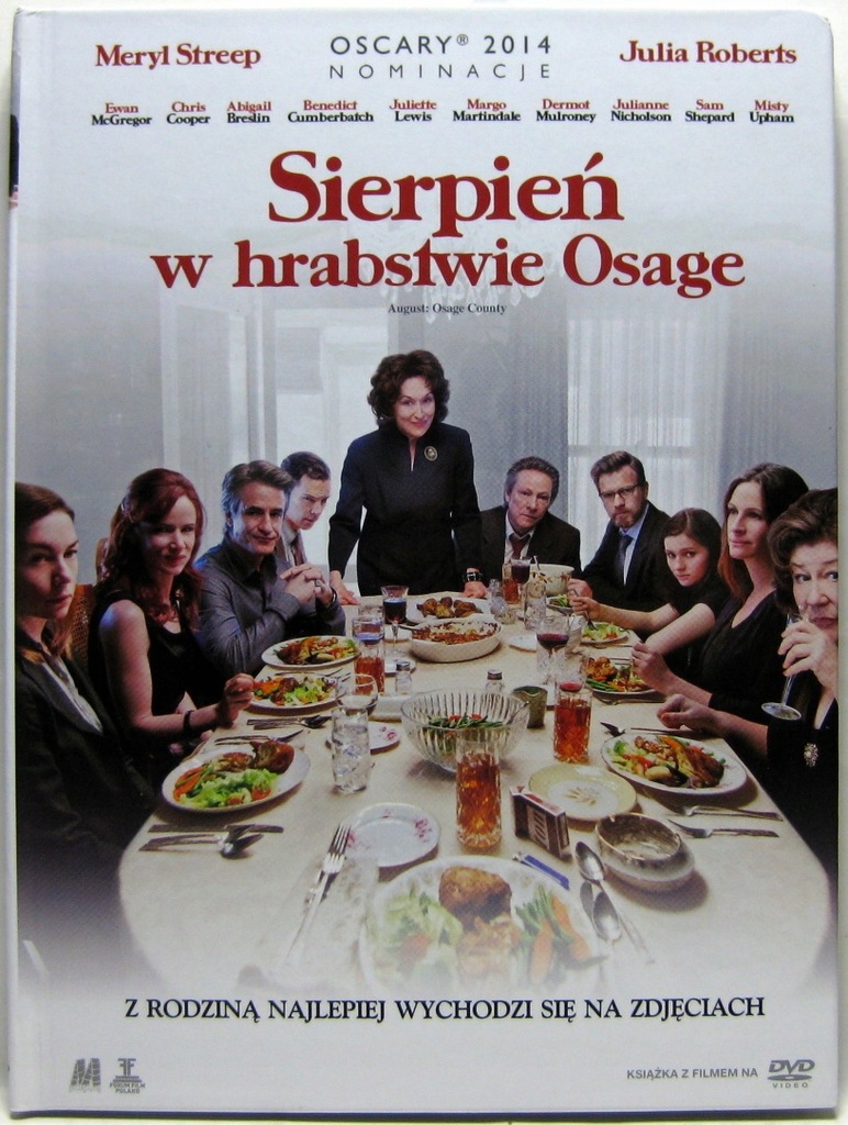 Sierpien W Hrabstwie Osage Meryl Streep 7591220331 Oficjalne Archiwum Allegro