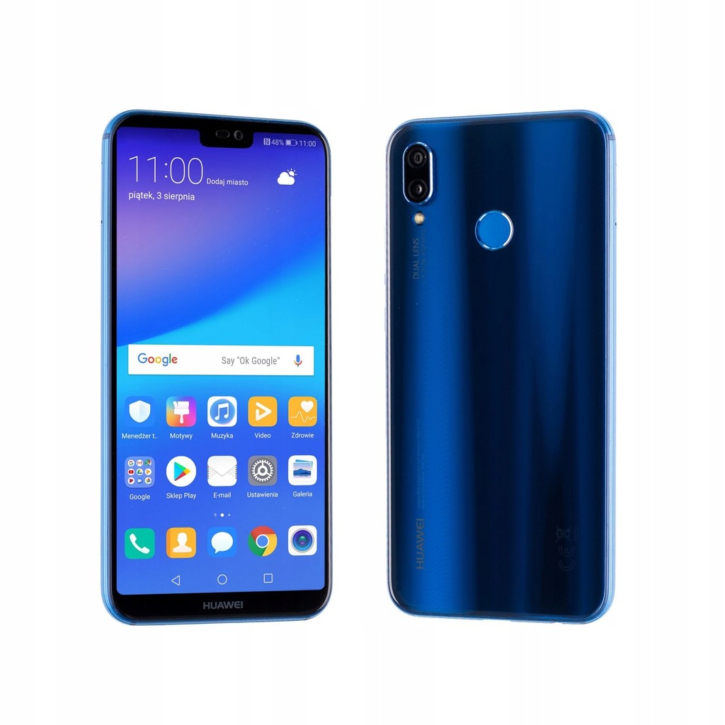 Huawei P20 Lite Dual Sim 64GB Niebieski - 7501054891 - oficjalne