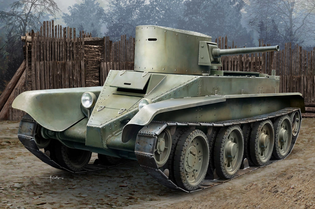 Купить HOBBY BOSS 84514 — 1:35 Советский танк БТ-2 (ранний): отзывы, фото, характеристики в интерне-магазине Aredi.ru