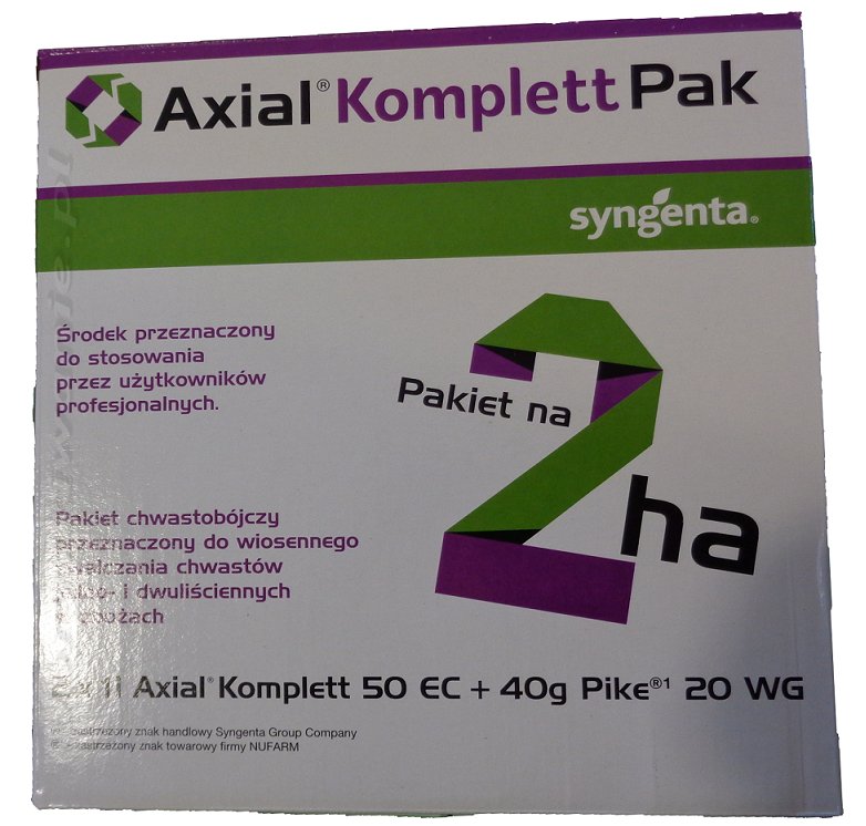 Axial Komplett pak na 2ha pszenica jęczmień