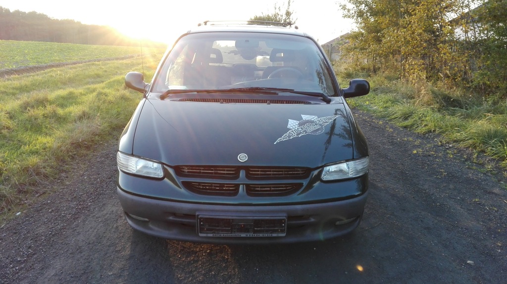 chrysler voyager 2.4 benz ladny przerobiony camper