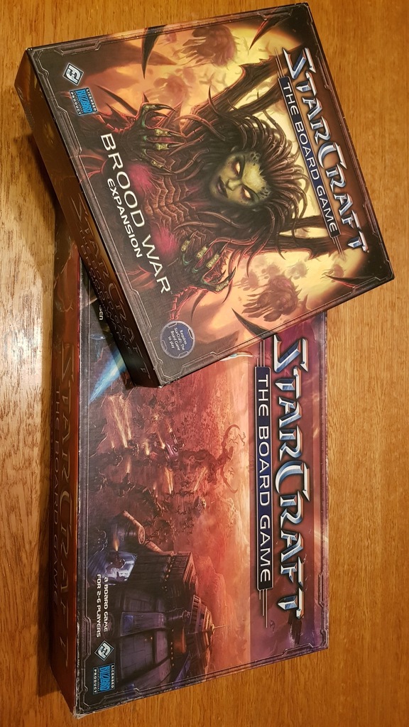 StarCraft The Board Game + Brood War Expansion