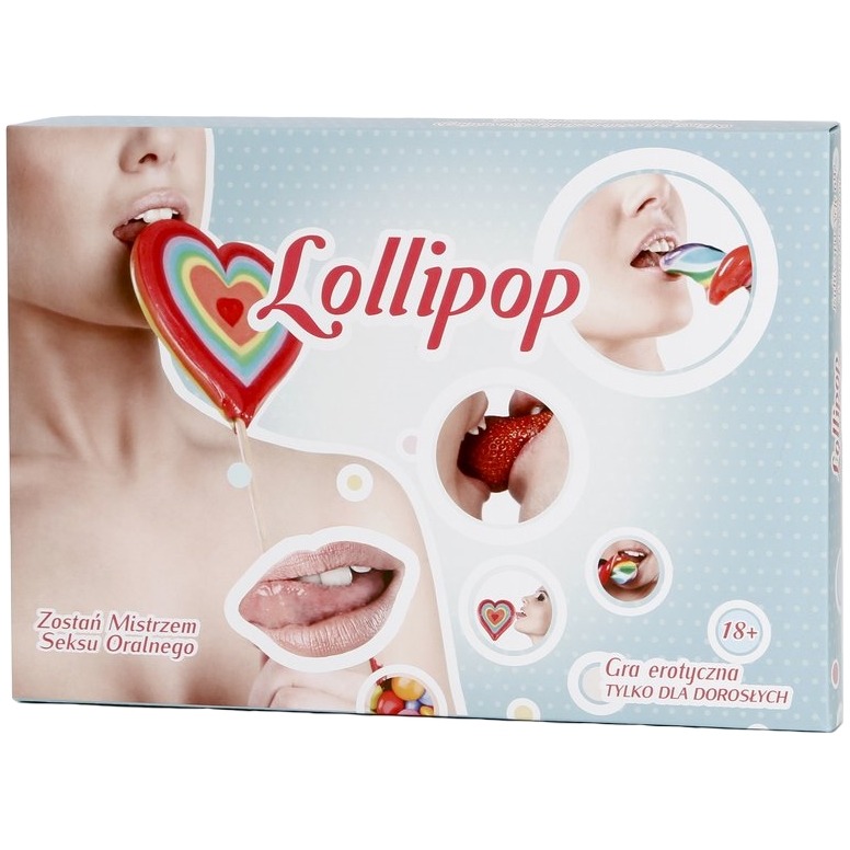 SEX GRA DLA DWOJGA LOLLIPOP ROZPALAJĄCA ZMYSŁY