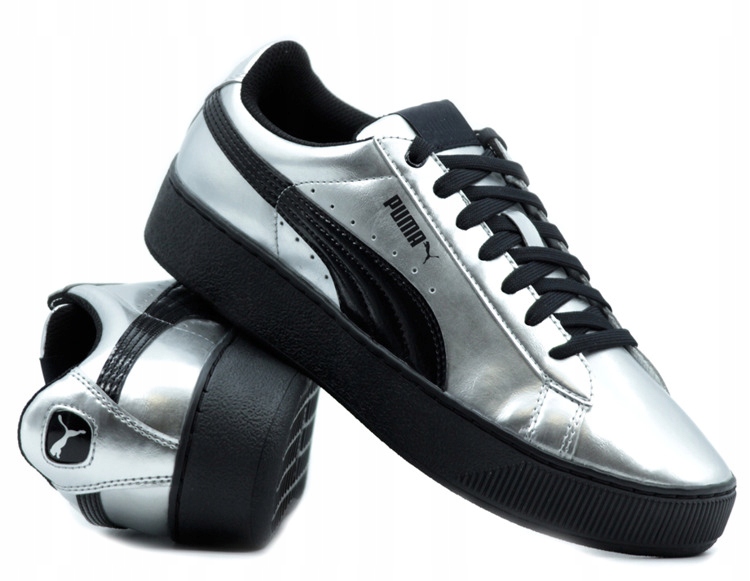 puma vikky platform metallic