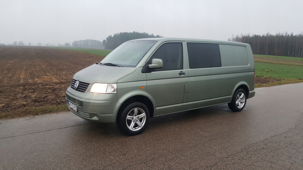 VOLKSWAGEN T5 PERFEKCYJNY ALU FELGI 1,9TDI ZAMIANA