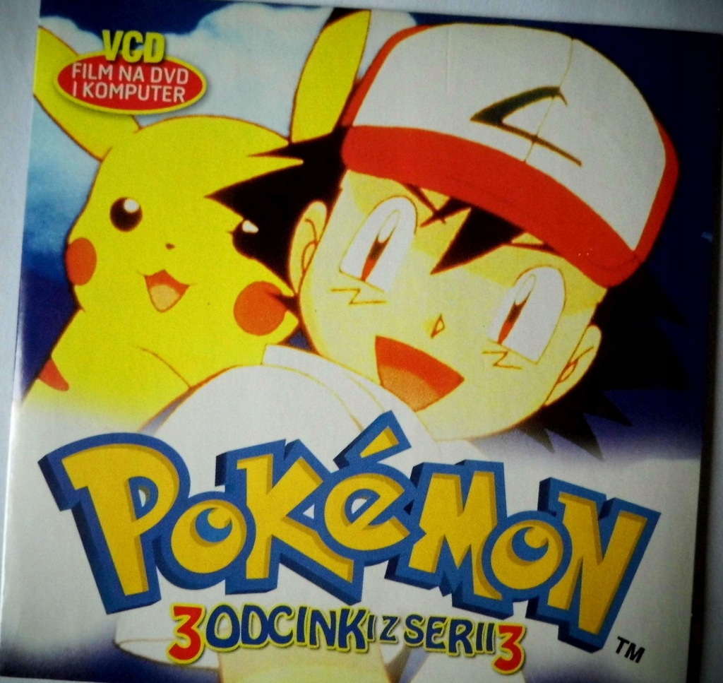 Pokemon 3 odcinki serii 3 - płyta VCD