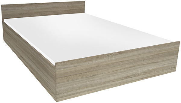 ŁÓŻKO DO SYPIALNI 120X200 STELAŻ+MATERAC BIAŁE !!!