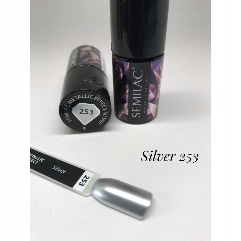 SEMILAC LAKIER HYBRYDOWY METALIC EFFECT SILVER 253