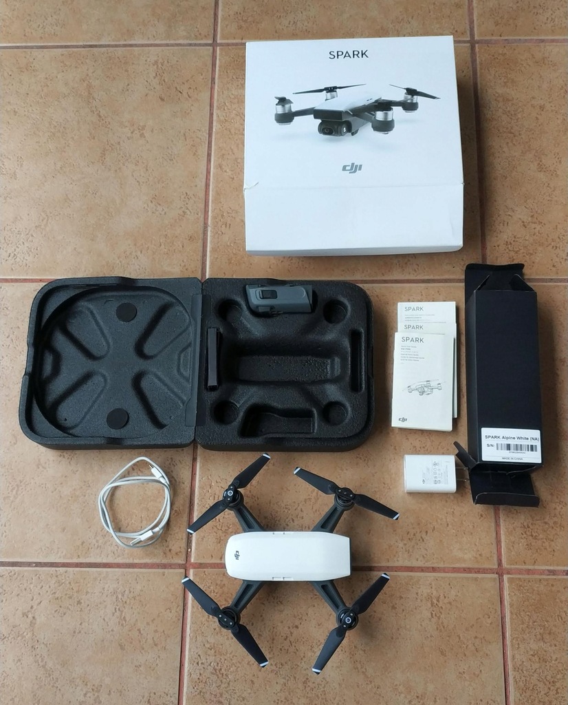 Dron DJI Spark zestaw, używany