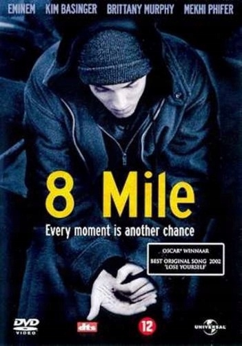 DVD Movie - 8 Mile Cast: Eminem, Brittany Murphy