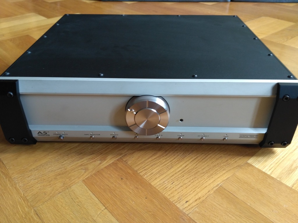 Musical Fidelity A5CR przedwzmacniacz po tuningu