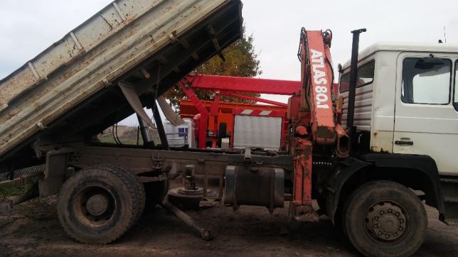 HDS Żuraw Podnośnik hydrauliczny ATLAS 80.1