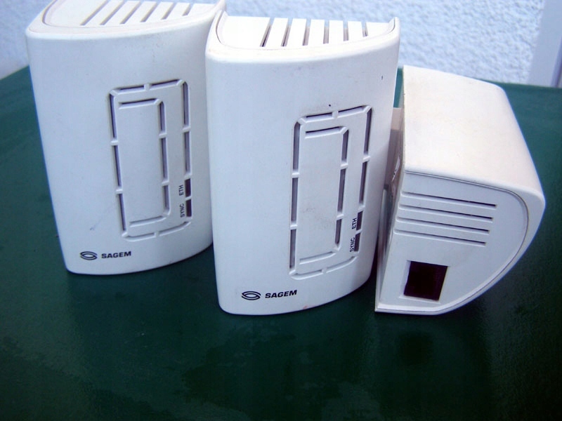 Powerline SAGEM Liveplug ETH TP - 3 szt. OKAZJA