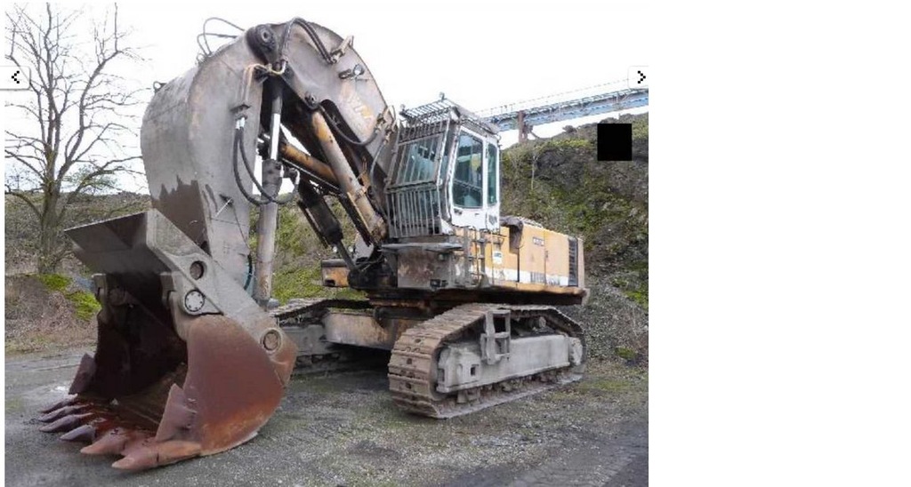 KOPARKA LIEBHERR 974 SILNIK MAN V8 500KM NA CZESCI
