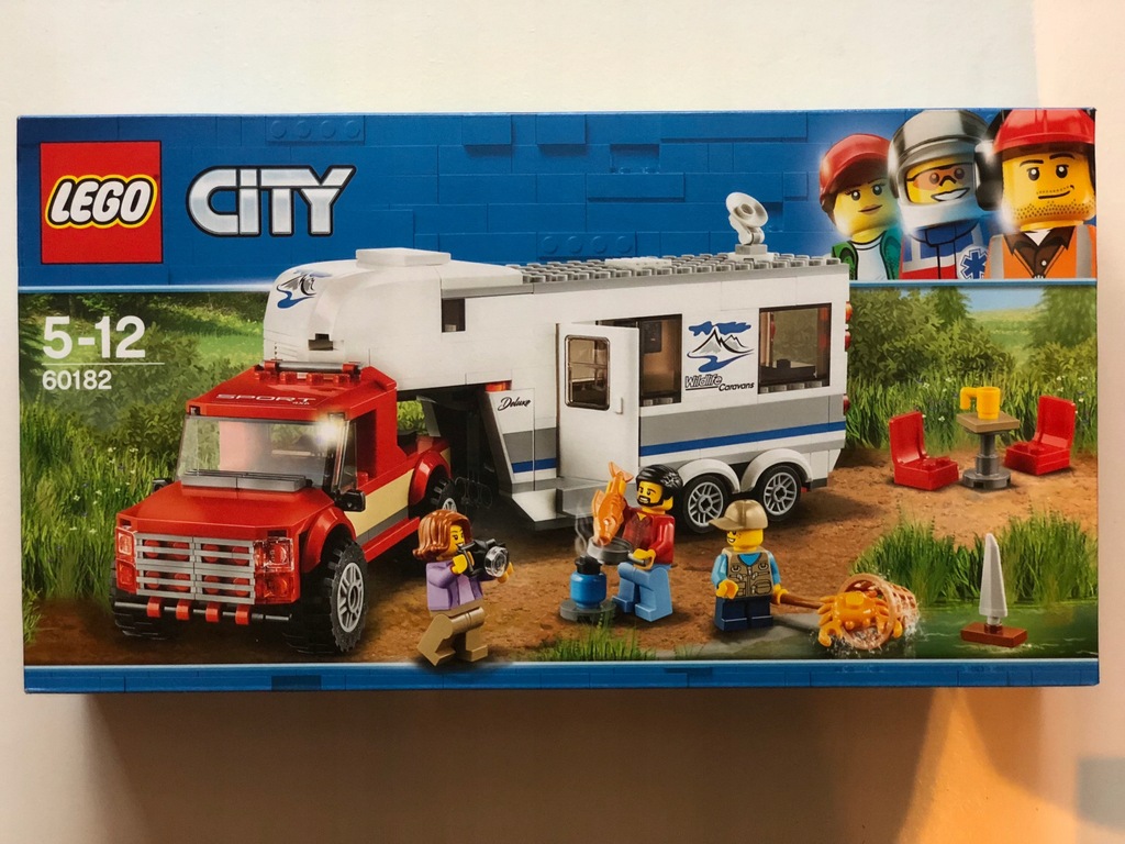 LEGO 60182 CITY PICKUP Z PRZYCZEPĄ KAMPER - 7726647518 - oficjalne ...
