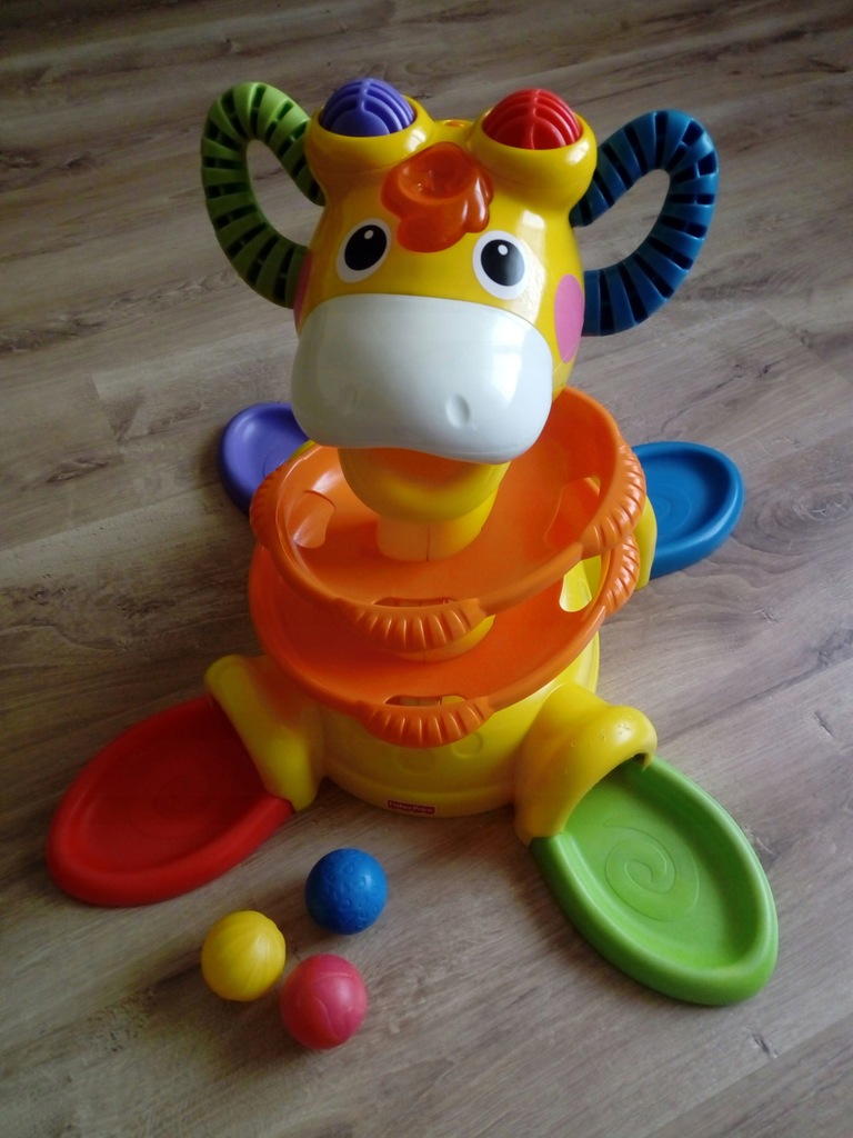 FISHER PRICE piłeczkowa żyrafa K8844 GO BABY GO