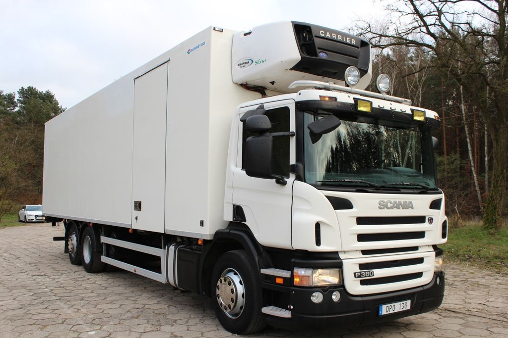 SCANIA P 380 6X2 CHŁODNIA 24 PALETY VOLVO, MAN