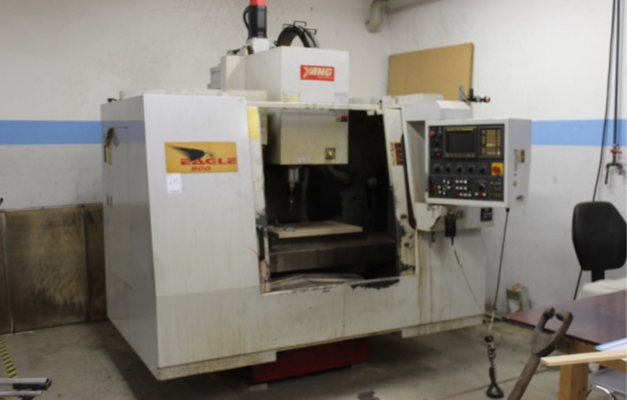 Frezarka CNC YANG SMV-600 Fanuc