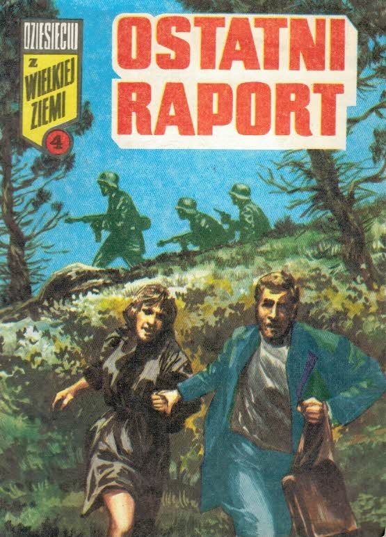 Dziewięciu z wielkiej ziemi. Ostatni raport komiks