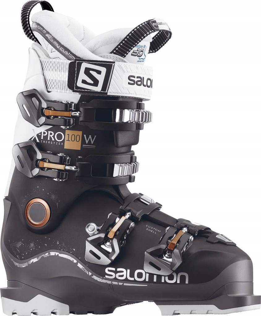 Buty narciarskie Salomon X Pro 100 W Czarny 23.5 A Buty narciarskie SALOMON X PRO energyzer R 90 28,5 44,0