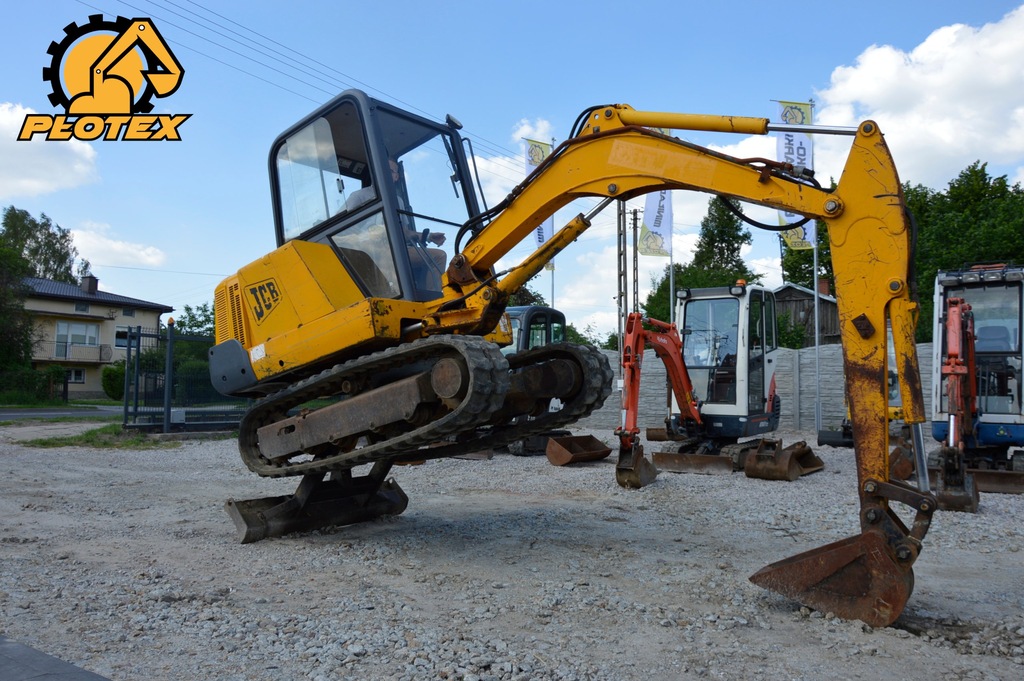 Minikoparka mini koparka JCB 803 BRUTTO 97r 3000KG