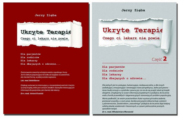 JERZY ZIĘBA-UKRYTE TERAPIE CZĘŚĆ 1 i 2 NOWE