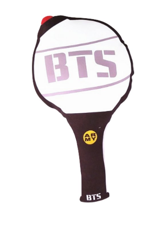PODUSZKA MASKOTKA LIGHTSTICK LAMPKA BTS BANGTAN