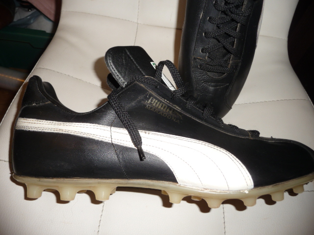 zabytkowe korki Vtg Puma Diego Maradona