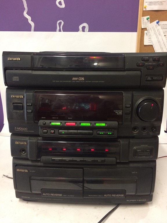 WIEŻA AIWA CX-ZM2600EZ - BRAK GŁOŚNIKÓW