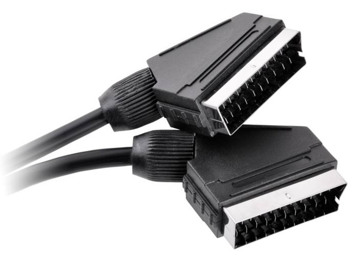 KABEL EURO-EURO EUROZŁACZE 5m SCART 21-PIN KABLE