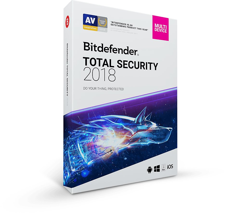 Bitdefender Total Security 180 DNI / 5 urządzeń