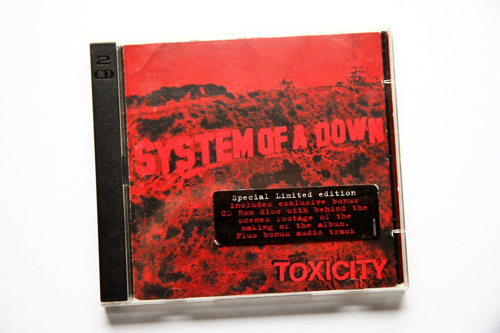 SYSTEM OF A DOWN - TOXICITY - 2 CD UK 2001 EX-