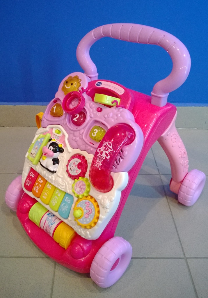 VTECH CHODZIK PCHACZ Gawędziarz różowy