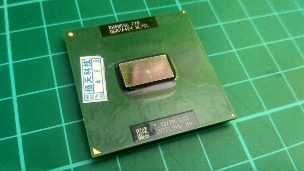 Procesor Intel Pentium M 770, 2.13 GHz, socket 479