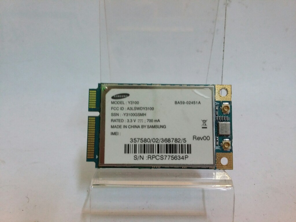 Modem 3G Samsung Y3100 z NC10