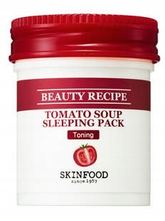 SKINFOOD TOMATO SOUP SLEEPING PACK TONING +GRATIS