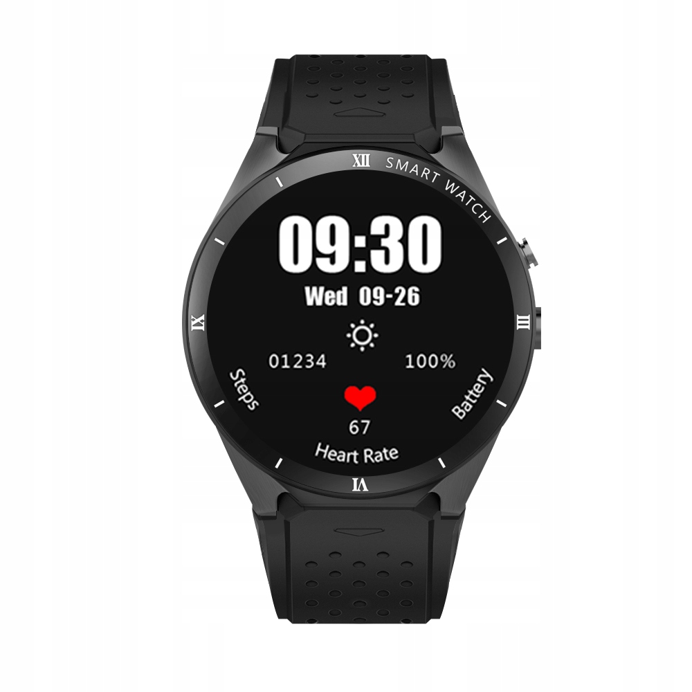 android 7.0 kingwear kw88 pro smartwatch