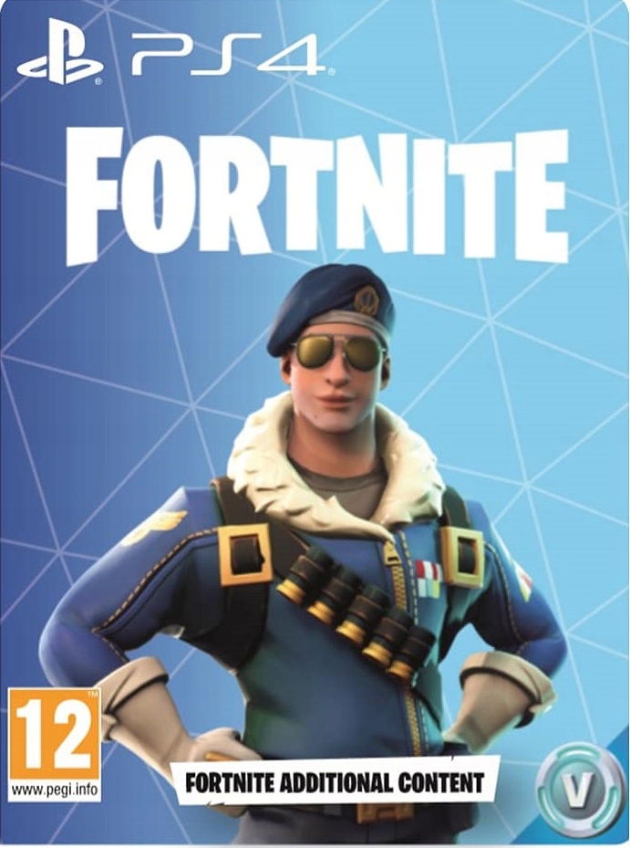 FORTNITE 500 V-DOLÓW + SKIN ROYALE BOMBER / PS4