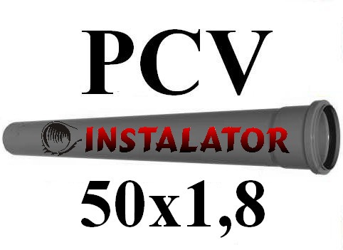 RURA 50 0,315M RURKI RURY PCV PCW PVC PP cf
