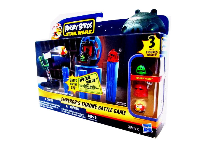 zabawki ANGRY BIRDS STAR WARS 3 figurki + dodatki