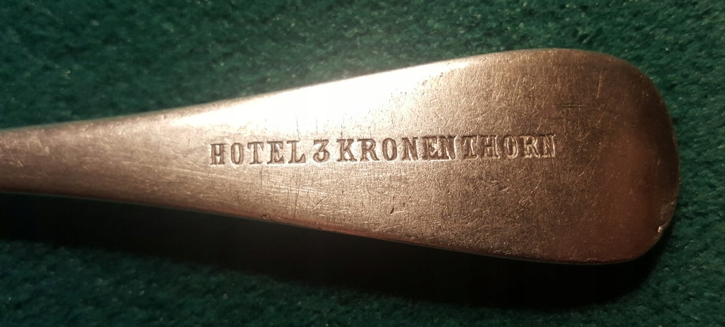 Nóż do ryb Hotel 3 Kronen Toruń Thorn