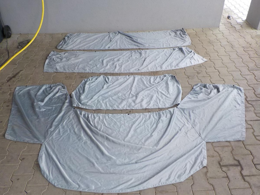 VW T4 MULTIVAN ZASŁONY FIRANKI ORYGINAŁ KOMPLET