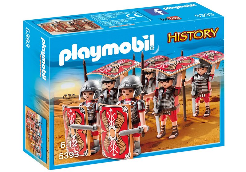 PLAYMOBIL 5393 RZYMSKA ARMIA BOJOWA + KOLOROWANKA