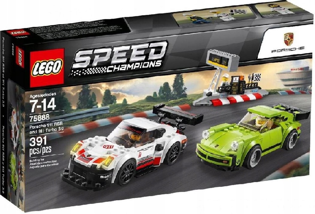 Speed Champions Porsche 911 RSR Turbo 3.0