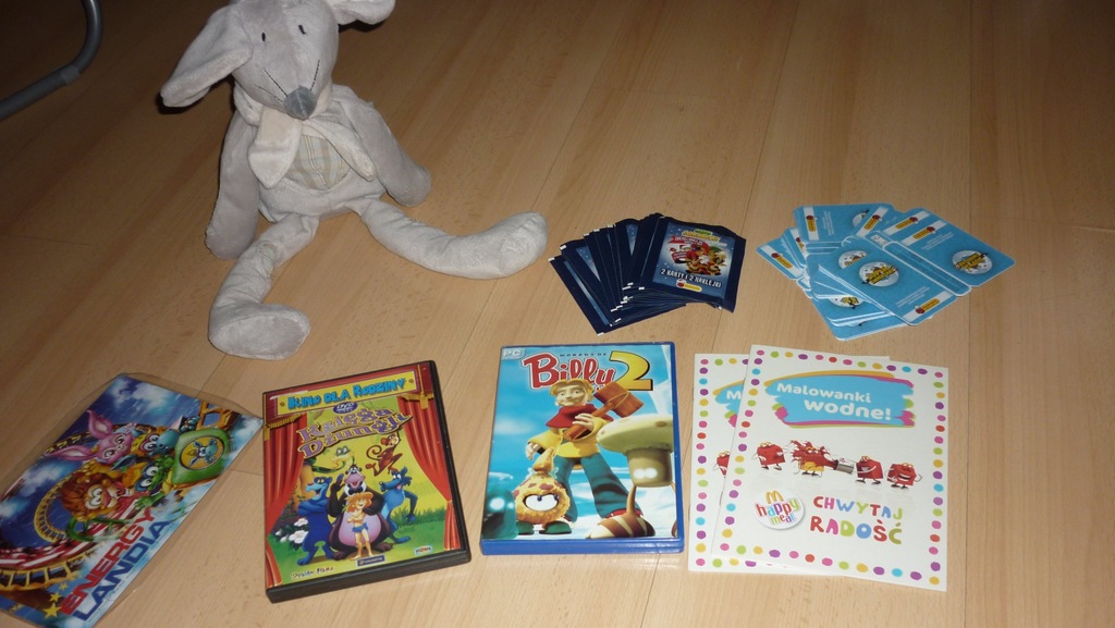 Kart Moja biedronka, puzzle- magnes Energylandia..