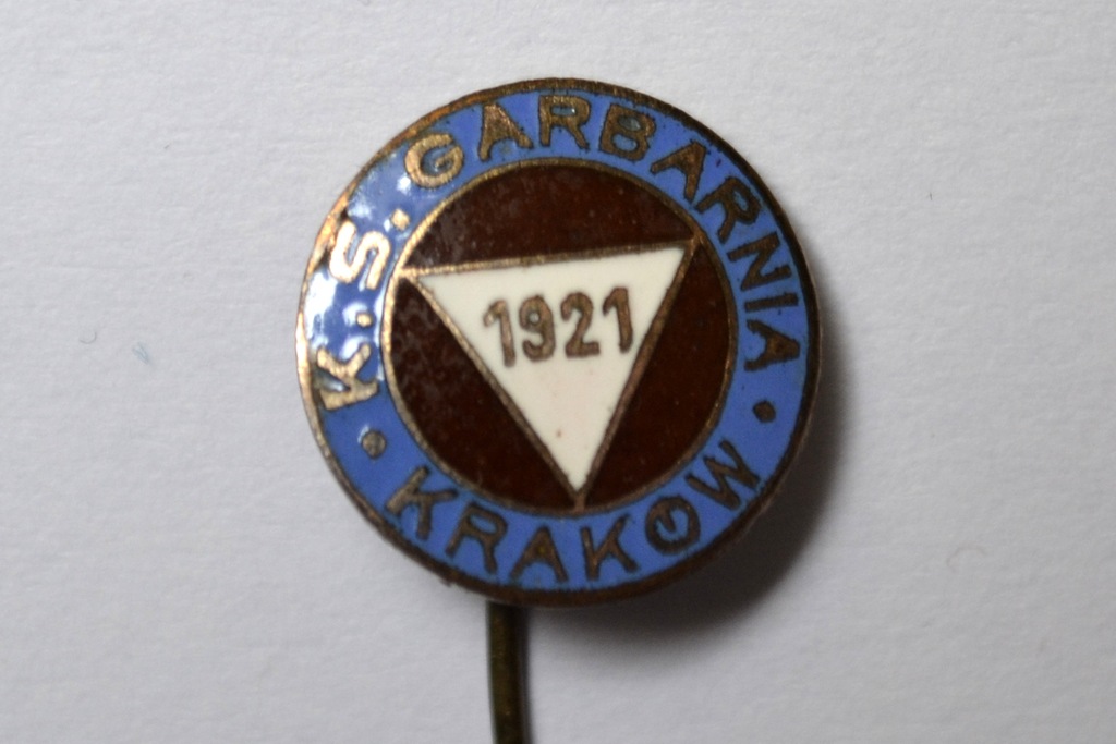 Odznaka wpinka herb KS Garbarnia Kraków