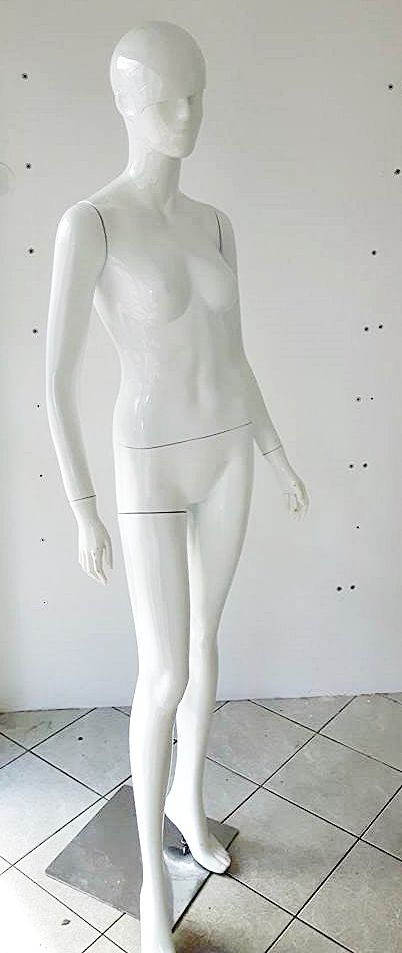 MANEKIN SKLEPOWY WYSTAWOWY DAMSKI 38/40 POŁYSK