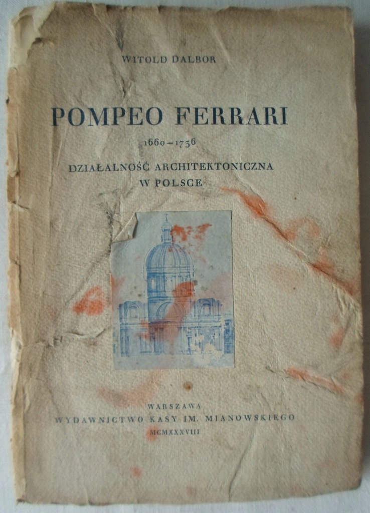 Dalbor Pompeo Ferrari w Polsce Architekt 1938