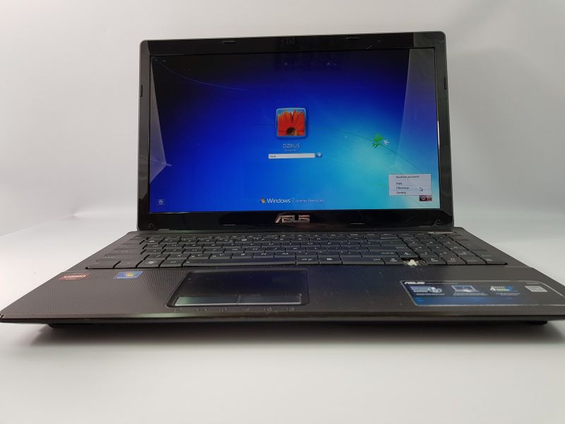 LAPTOP ASUS X53U AMD C50/4GB/WIN7/320 GB !